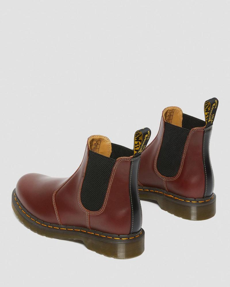 Dr Martens 2976 Abruzzo Læder Ankelstøvler Herre Brune Sort | DK 417SGL